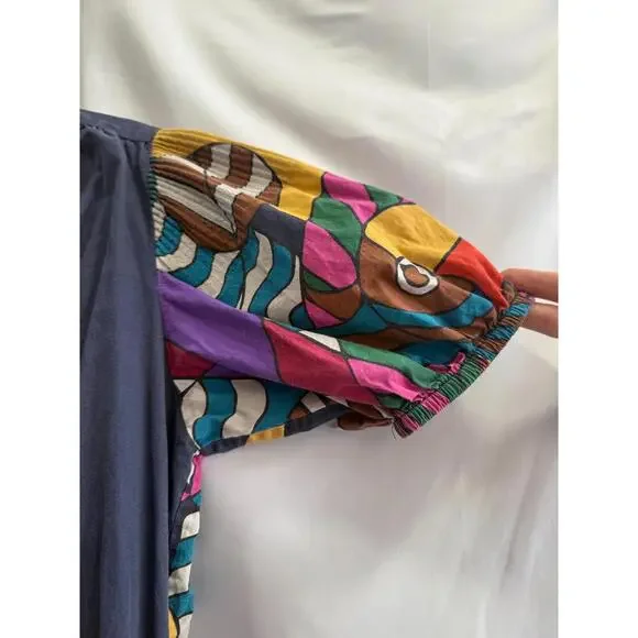 CAROLINA K Valerie Pleated Kaftan Size M Multicolor